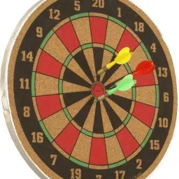 Wood O Plast Dart Board Set 17.78 cm Dart Board-19