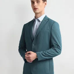 arrow Men Solid Single Breasted Formal Blazer-picture-45