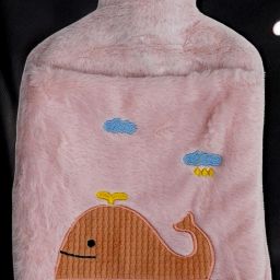 Comfirt Hot Water Rubber Bag with Soft Plush Fur Pocket Cover For Body Ache Non-Electrical 2 L Hot Water Bag-image-22