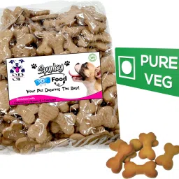 Grain & Gluten Free Pure Veg Dog Biscuits | Real & Human Grade Ingredients Oats 0.45 kg Dry Adult, New Born, Young Dog Food-image-23