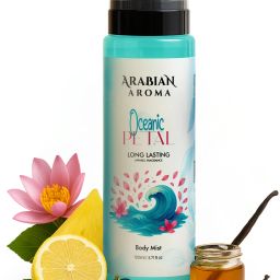 Oceanic Petal Body Mist, Refreshing Floral Fragrance for Women Body Mist - For Women-image-95