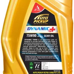 auto pickup Premium Quality Combo Of 1+1 Pack Of 2 75W90 API GL-5 Dynamic Plus Gear Oil image 5