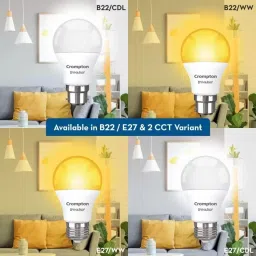 crompton 9 W Basic Standard B22 LED Bulb image 3