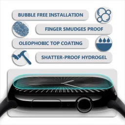 PROACCS Edge To Edge Screen Guard for APPLE WATCH SERIES 7 / 8 / 9 (45MM) image 3