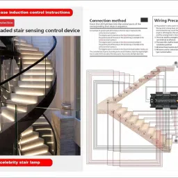 Volt Vision Stair Light Controller Compatible With 32 Stair Smart Sensor Controller 12-24V image 2
