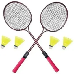 RH. Multicolor Strung Badminton Racquet-44
