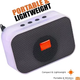 BVEXO BassPulse 10W Bluetooth Speaker: Deep Bass, Durable Battery, Portable 10 W Bluetooth Party Speaker image 5