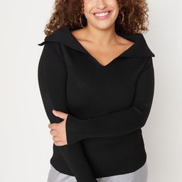 Trendyol Striped V-Neck Regular Top-20