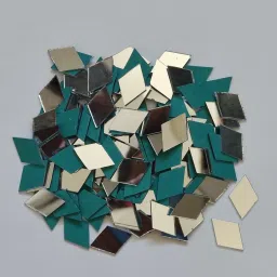 Diamond Shape Mirror Kit for Jewellery Making, Other Craft Work Lippan Art 480pc-image-20