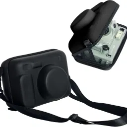 Zikkon Protective Case for Fuji Instax Wide 400/300/210/ Instant Camera, Universal Wide Hard Shell Carrying Case with Removable Adjustable StrapCamera Bag-image-66