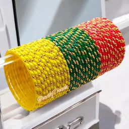 Glass Bangle Set-8