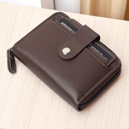 provogue Men & Women Brown Genuine Leather Card Holder-picture-14