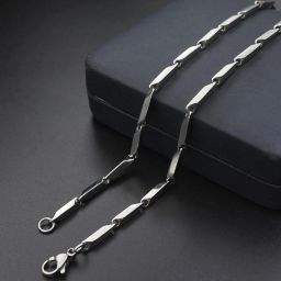 Silver, Platinum, Titanium, Rhodium Plated Sterling Silver, Stainless Steel, Steel Chain-image-26