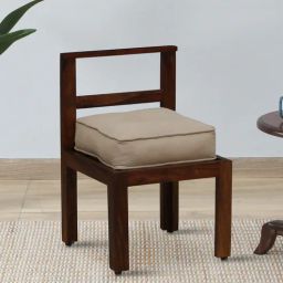 woodsworth from pepperfry Innsbruck Sheesham Wood Dining Chairs In Provincial Teak Finish (Set of 2)-picture-1