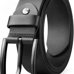 loopa Men Casual, Evening, Formal, Party Black Genuine Leather Belt-picture-41