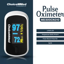 ChoiceMMed Fingertip Pulse Oximeter with SpO2 & Pulse Rate Monitor Dual Light Sensor Pulse Oximeter image 4
