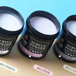 ACRYLIC POWDER FOR NAIL ART 150 GMS SHADE- PINK-image-34