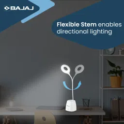 bajaj Acrylonitrile Butadiene Styrene Softlite Led Rc 2W Table Lamp image 3