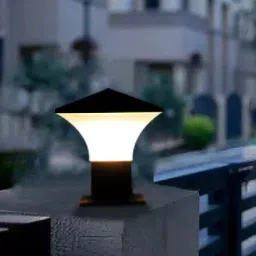 Outdoor409G Metal and PVC Classy Gate Light Outdoor Light Pillar Light Garden Light Gate Light Outdoor Lamp-image-86