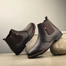 Chelsea Boots for Men | Soft Cushioned Insole, Slip-Resistance Boots For Men-image-13