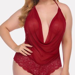 FIMBUL Halter Neck Baby Doll-image-41