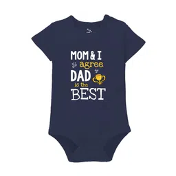 Zeezeezoo Pure Cotton Infants Dad Printed Bodysuit-image-44