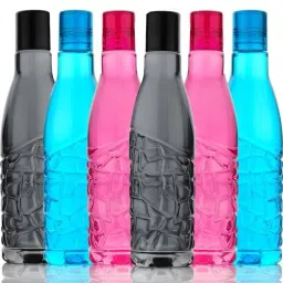 Stylish crystal design water set for multipurpose 6pc 1000 ml Bottle-0