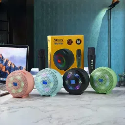 BeatBucks Best Compact Mini Bluetooth speaker With In-built RGB with 1200 MAH Battery 10 W Bluetooth Party Speaker image 4