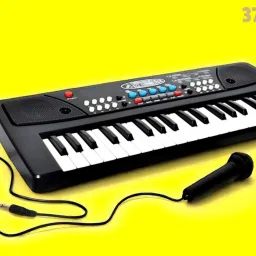 X192 Keys Piano Toy with Microphone, USB Power Cable & Sound Recording Best Birthday Gift for Boys and Girls Musical Instruments Analog Digital Piano-image-12