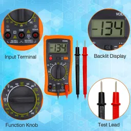 corslet Digital Multi Meter VC830L Multi Meter Digital Multimeter Voltage Tester Digital Multimeter image 4