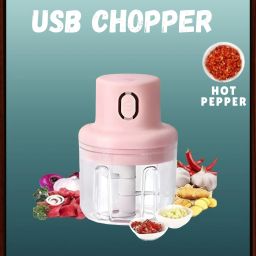 Electric Chopper, Rechargeable Chopper for Kitchen Vegetable & Onion Garlic F208 Electric Vegetable & Fruit Chopper-image-17