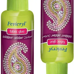 Fabric Glue,Non-Toxic,-Surface Adhesiv For Sticking Art & Crafts 80g(Pack of 2) Glue-picture-23