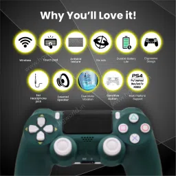 HG WORLD Playstation Dualshock 4 Joystick Wireless for PS4 Gamepad Motion ControllerMotion Controller image 5