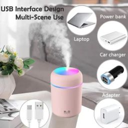™Essential USB Personal Desktop Humidifier for Car, Office Room, Bedroom Diffuser-11