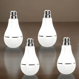 guggu Charging Bulb 9W LED 1200mAh battery 4 hrs emergency light Pack of 3 bulbHE370 4 hrs Bulb Emergency Light-picture-29