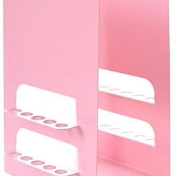 Desk Book End Can Be Inserted Pens (10 pen holes) Adjustable Documents Holder Metal Open Book Shelf-image-18