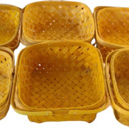 Wooden Handmade Basket for fruits Storage,Wedding Hamper,Dining Table,Gifting Wooden Fruit & Vegetable Basket-image-51
