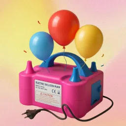 Electric Balloon Air Blower Pump Portable Inflator Dual Nozzle Machine WMK18 Balloon Pump-image-39