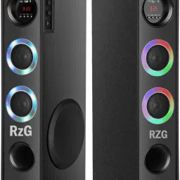 RZG Dj Music System Multimedia Speaker with Aux, Fm, Memory 120 W Bluetooth Tower Speaker-1