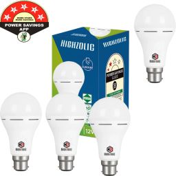 Emergency Bulb Set – 4 Pcs 12W Rechargeable 3 hrs Bulb Emergency Light-image-45
