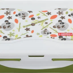 Nuter Butter Plastic Lunch Box with Spoon |Leakproof Tiffin box for school Kids 2 Containers Lunch Box-9