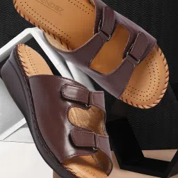 Women VENDOZ DOCTOR ORTHOPEDIC MEMORY FOAM SANDALS Wedges Sandal-image-28