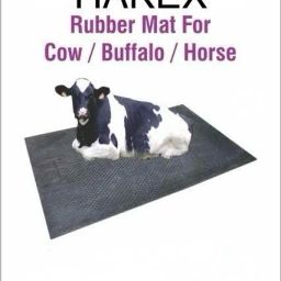 A42Black Cow Mat For all animals, BPA Free, Easy Clean And Waterproof Size 8*5 | Cow, Hamster Pet Mat-image-85