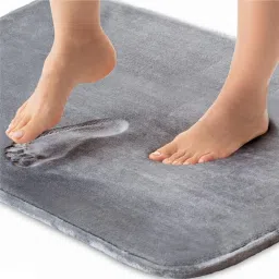Velvet, PVC (Polyvinyl Chloride) Bathroom Mat-picture-18