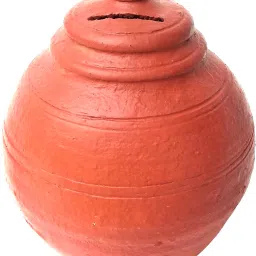 Terracotta Money Bank Organiser/Undiyal/Gullak/Coin Bank/Coin Holder Coin Bank-image-49