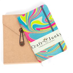 Handmade A5 Diary Unruled 160 Pages-12