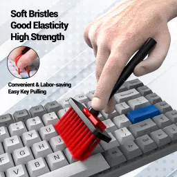 SWAPKART 8 in 1 Soft Brush MultiFunction Tools Kit for Keyboard, Laptop cleaning kit for Computers, Gaming, Laptops, Mobiles image 3
