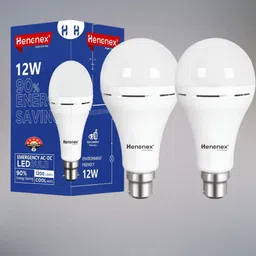 henonex Eco-Friendly 12W Rechargeable Emergency Light Bulb 4 hrs Bulb Emergency Light-picture-15