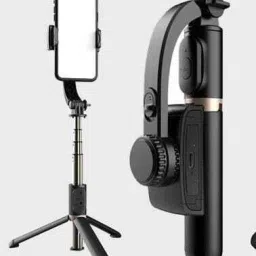 Jaggo Lal Smooth Q08 Gimbal - 12W Power Output Black Sleek Color 3 Axis Gimbal for Mobile, Camera image 4