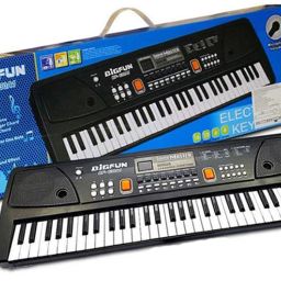 Piano Toy Musical Instrument Electronic Organ mini microphone, kids sing while they playing.USB ,Suitable for age: 3-14 years Analog Portable Keyboard-image-2